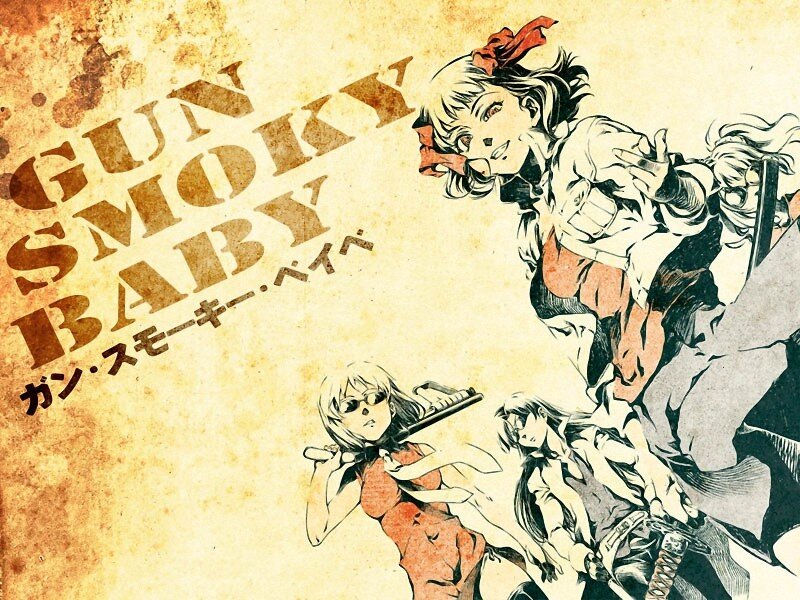 Gun Smoky Baby anime art