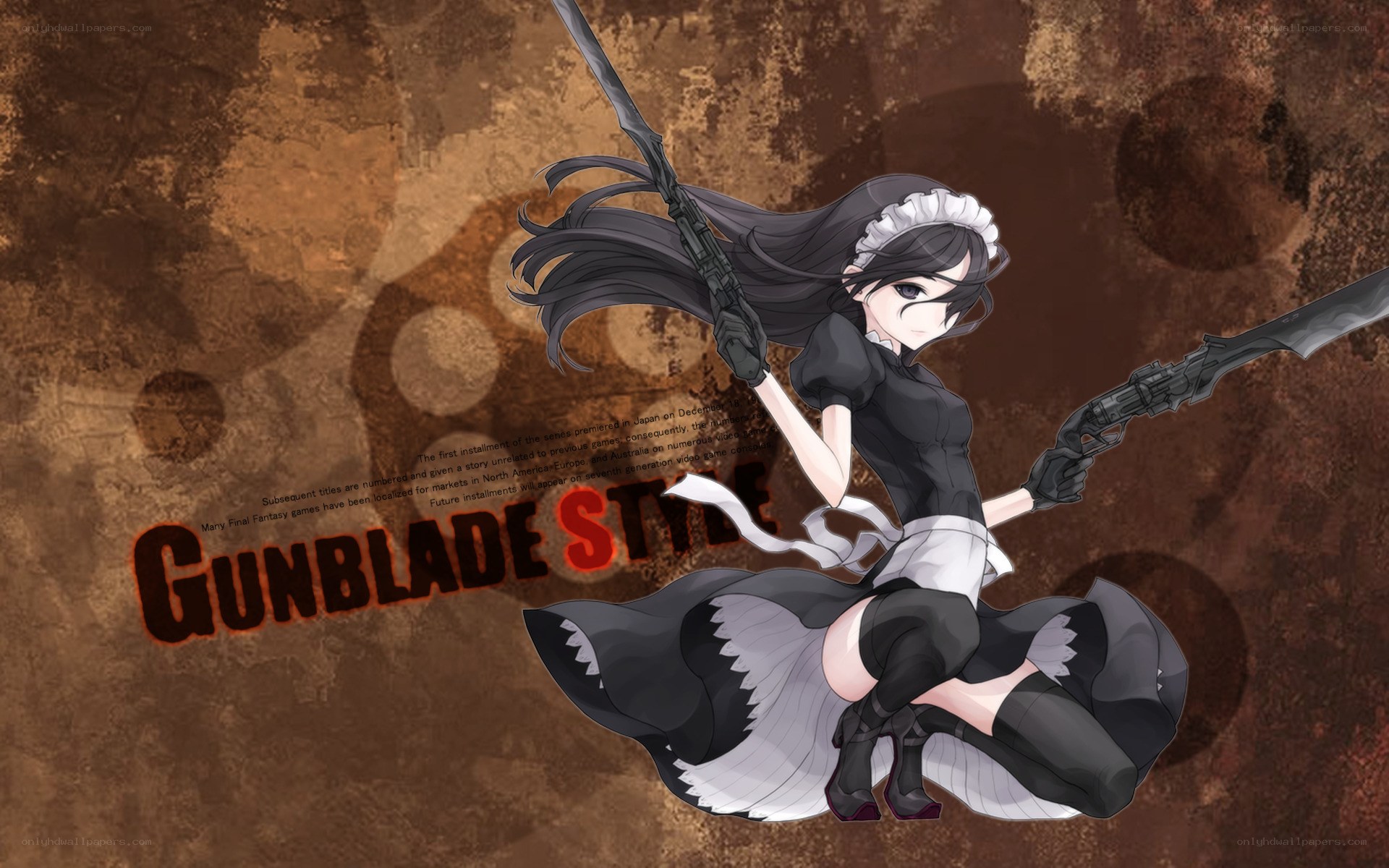 Gunblade Style character art