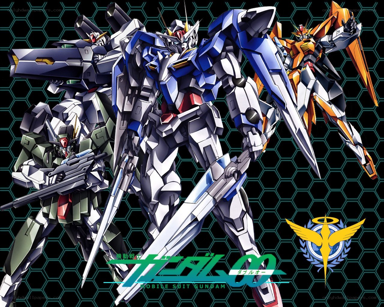Gundam 00 mecha lineup