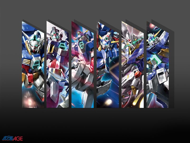 Gundam Age series artwork