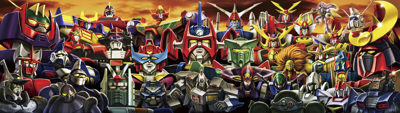 Gundam and robot characters
