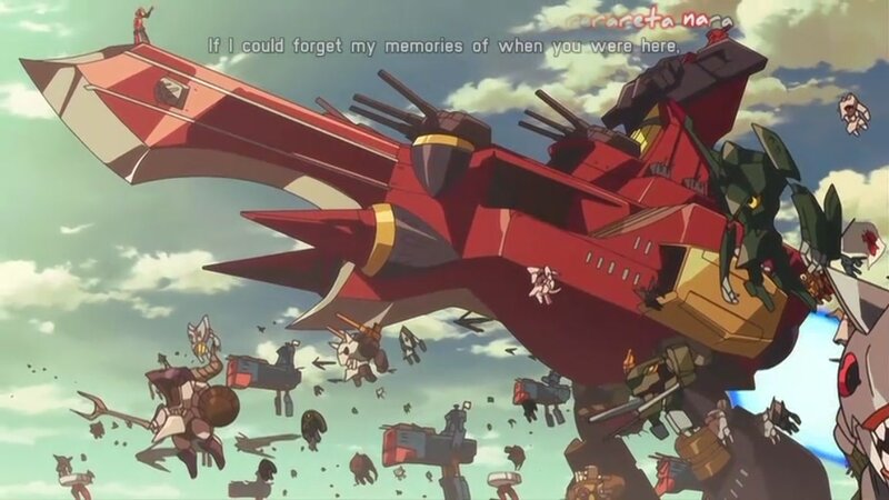 Gundam battle in the sky