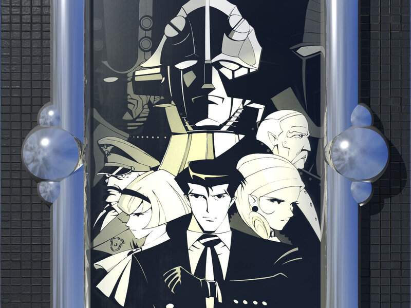 Gundam character collage