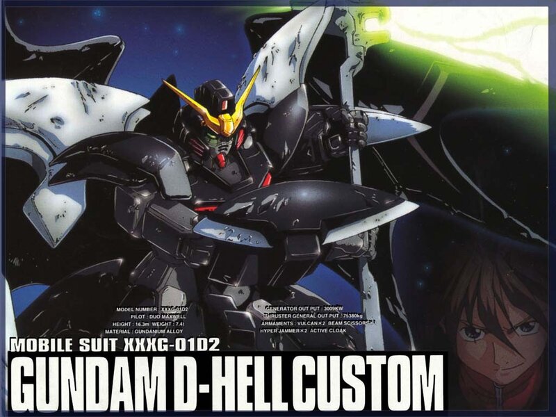 Gundam D-hell Custom — Black