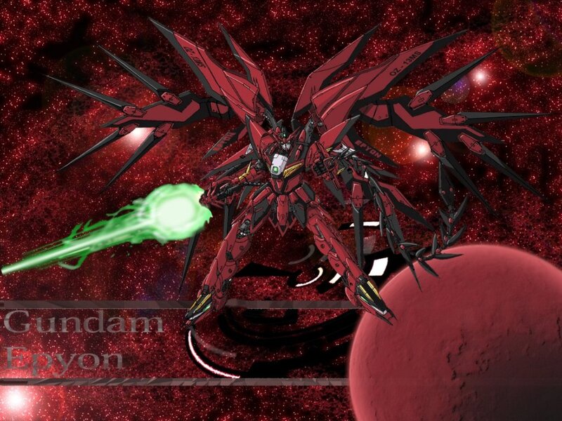 Gundam Epyon in space