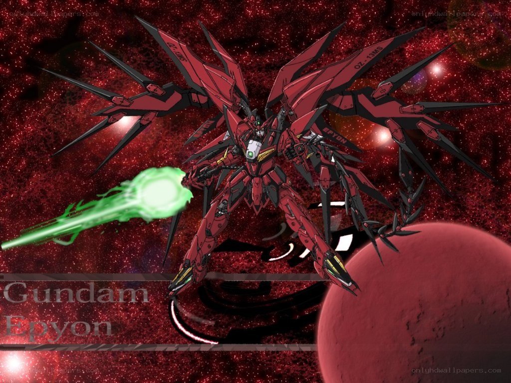Gundam Epyon in space