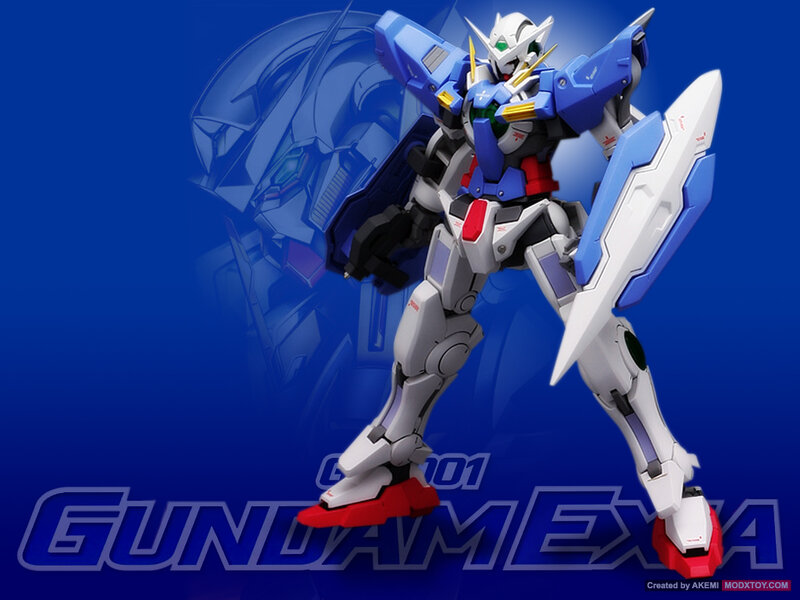 Gundam Exia model