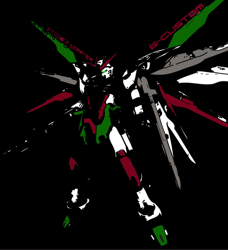 Gundam G-Custom robot