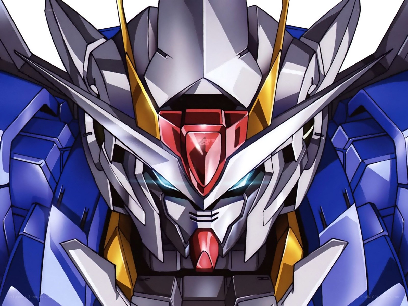 Gundam head close-up