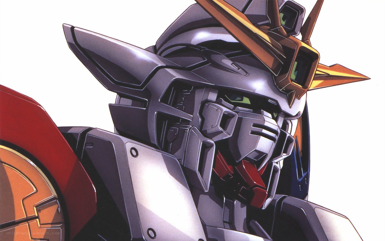 Gundam head close-up