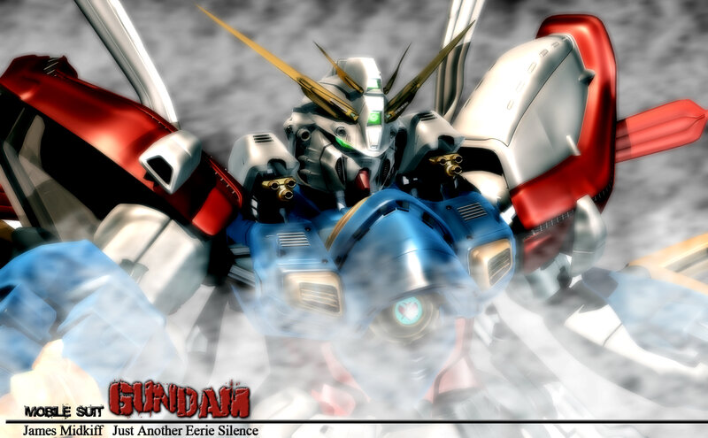 Gundam in action