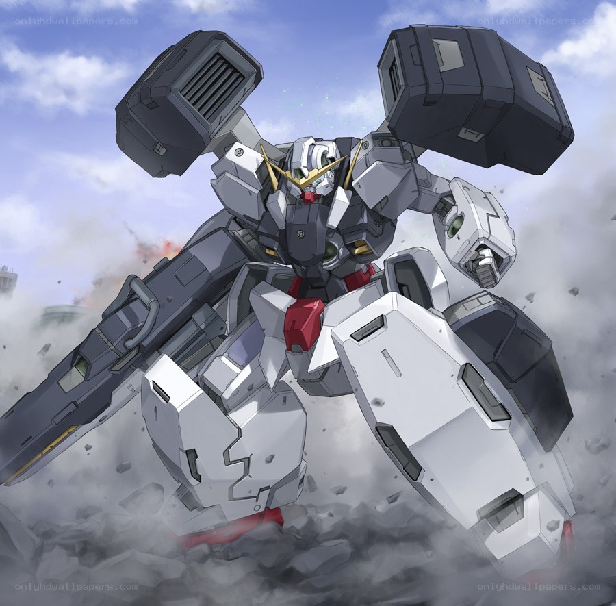 gundam in battle
