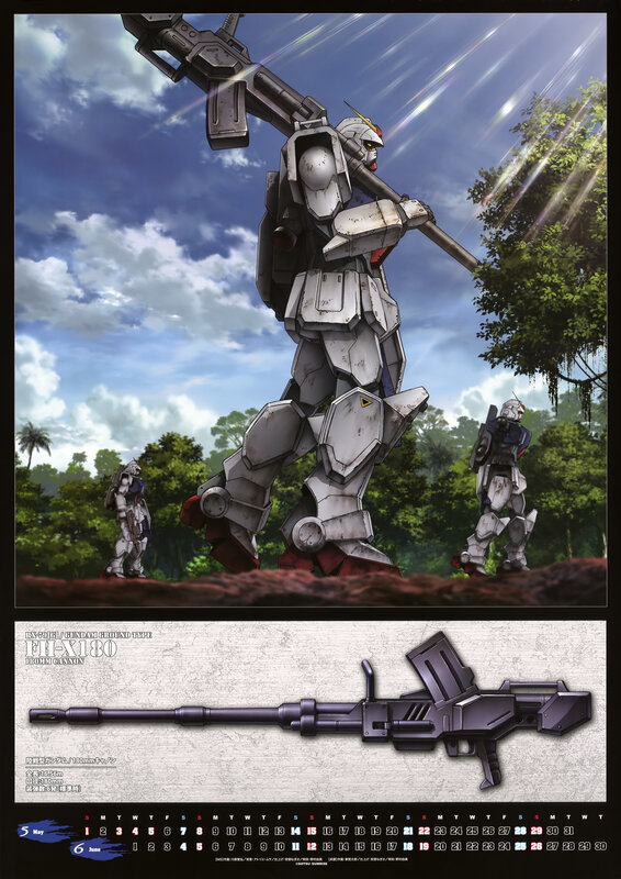 Gundam in jungle setting