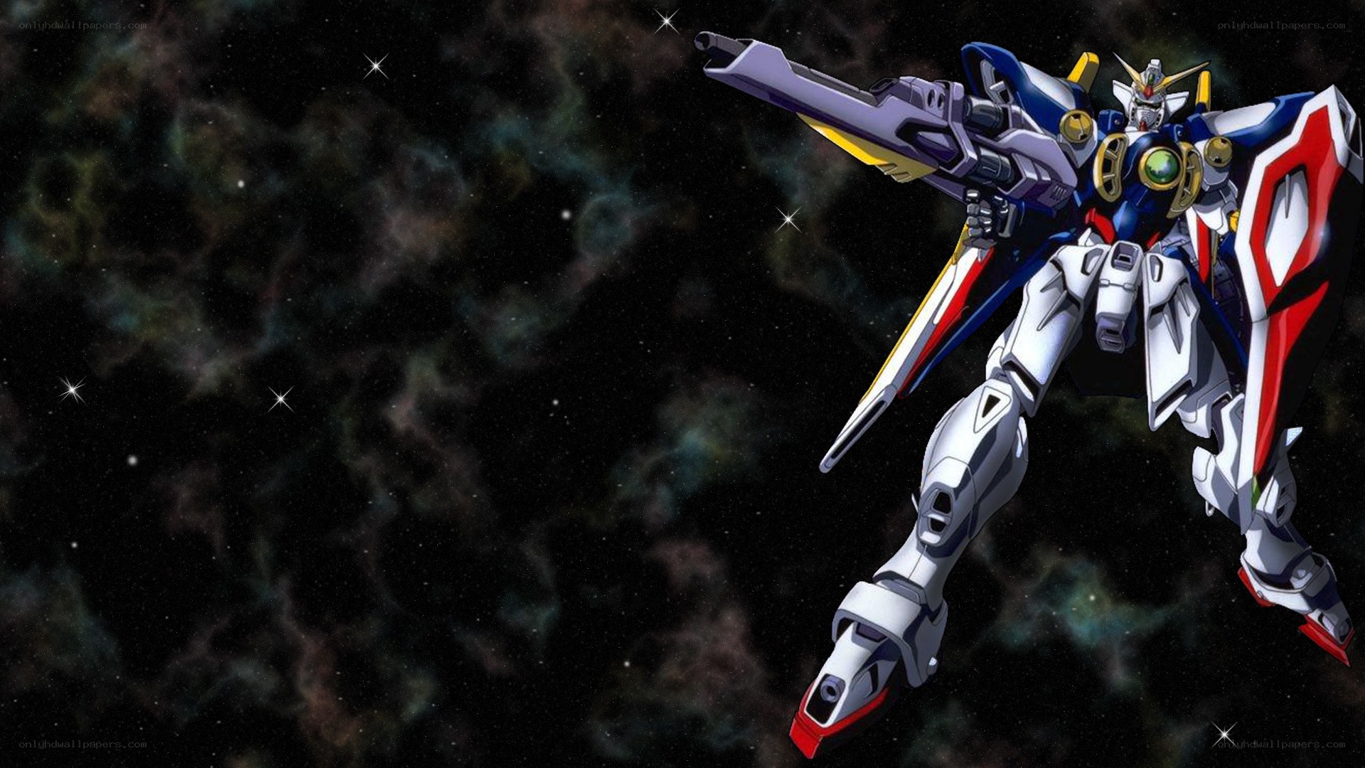 Gundam in space