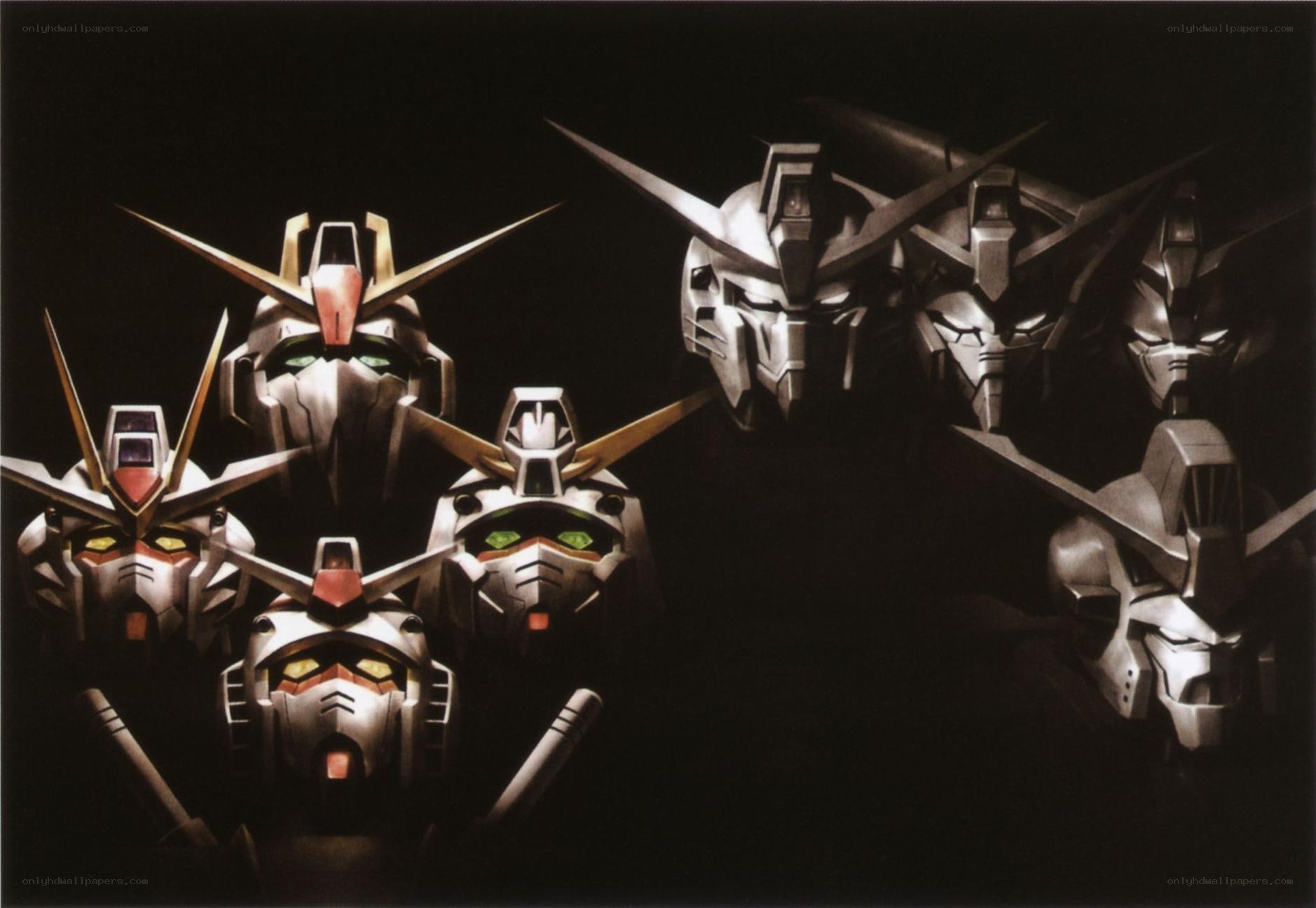Gundam mecha heads collection