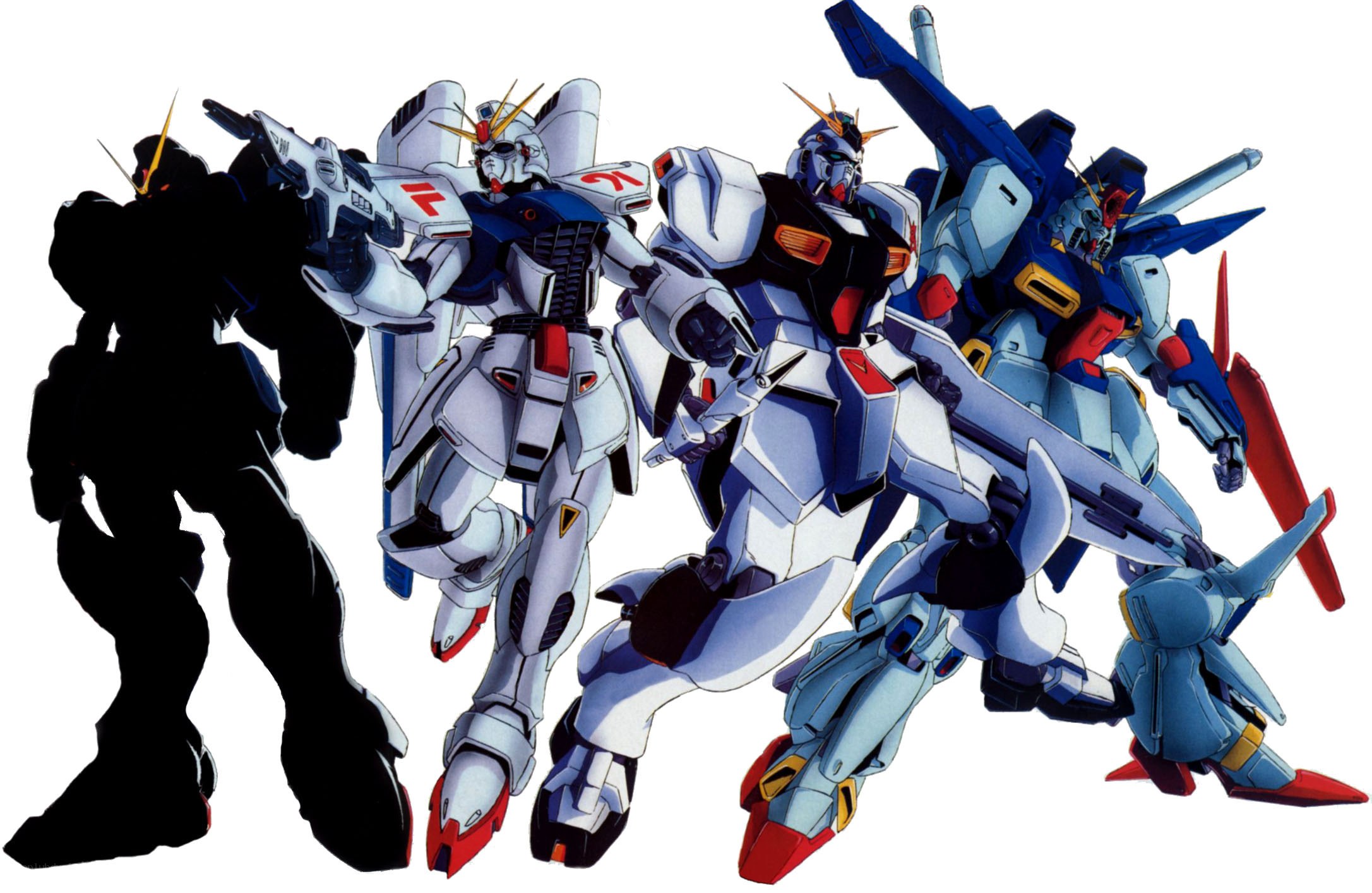 Gundam mecha lineup