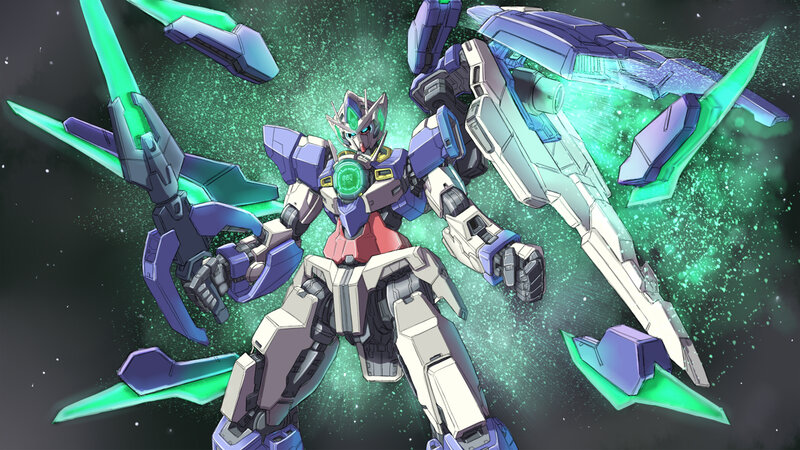 Gundam Mecha Robot — Green