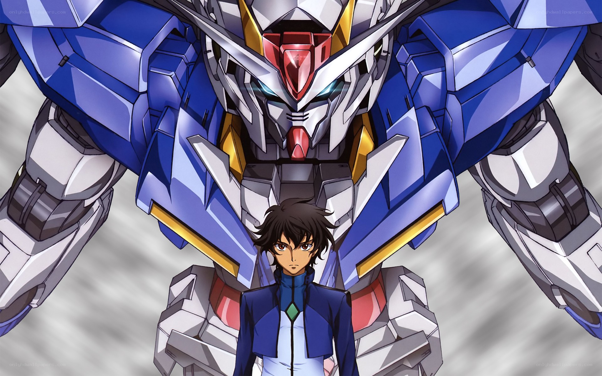 gundam pilot and mobile suit