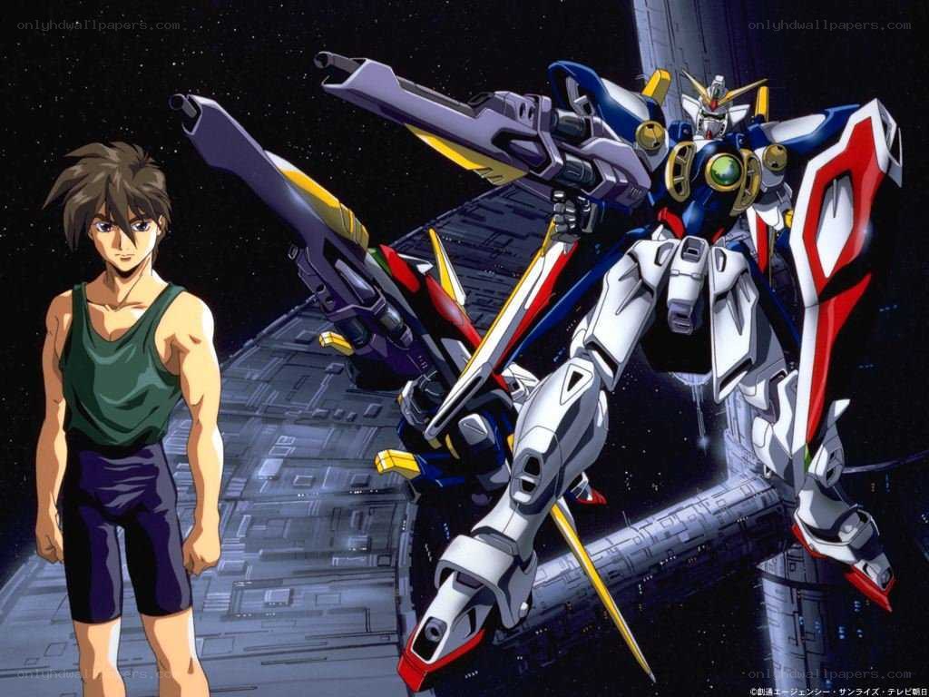 Gundam pilot and mobile suit