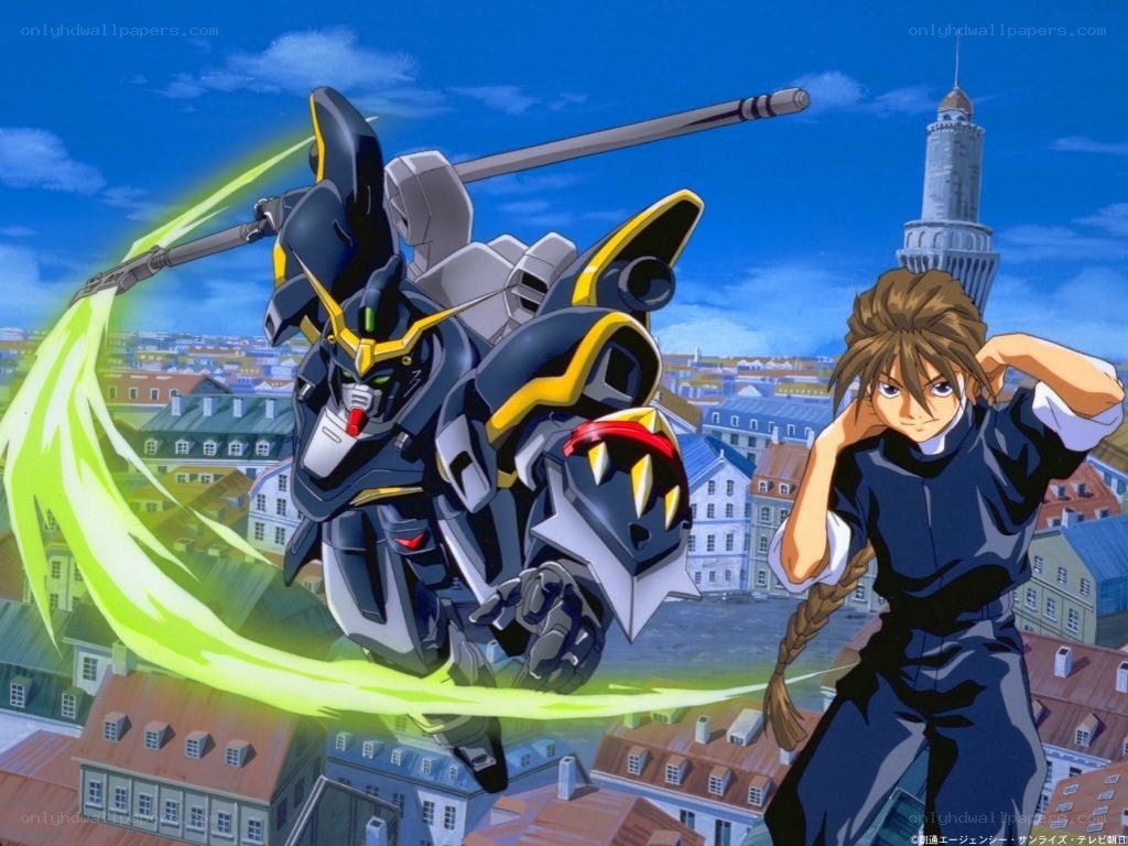 Gundam pilot and mobile suit
