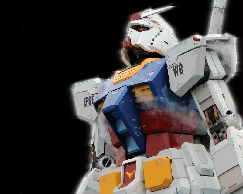 Gundam robot model