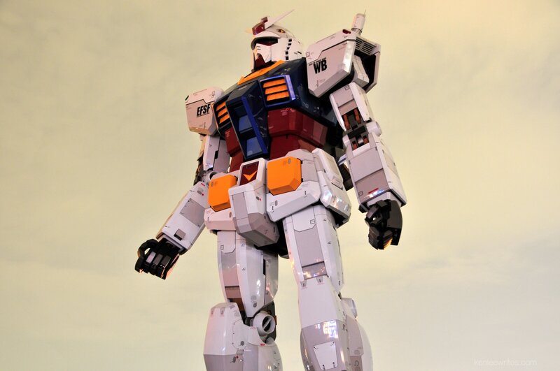 Gundam Robot Model — White