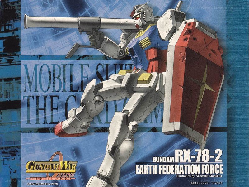 Gundam RX-78-2 in action