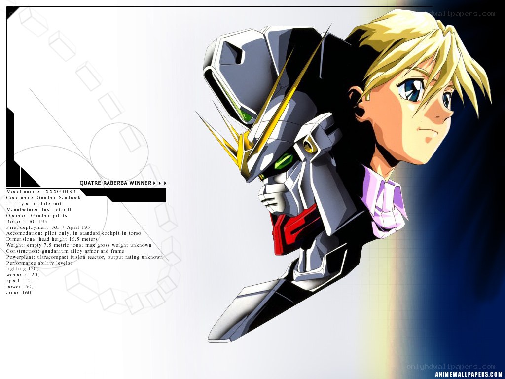Gundam Sandrock and pilot