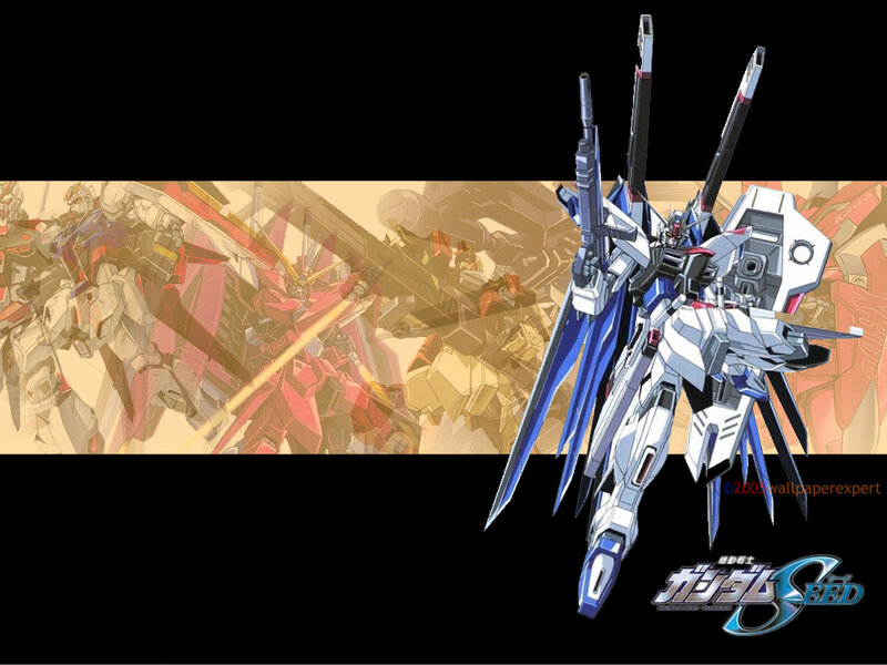 Gundam SEED mecha artwork