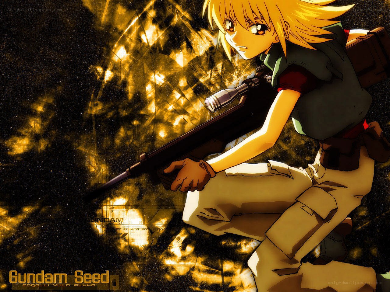 Gundam Seed sniper character