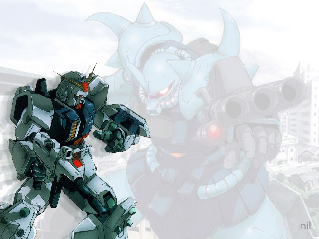 Gundam vs Zaku battle