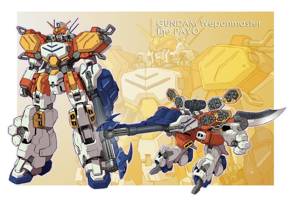 Gundam Weaponmaster the PAVO