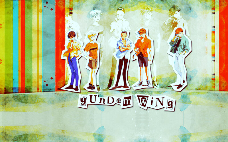 gundam wing anime characters