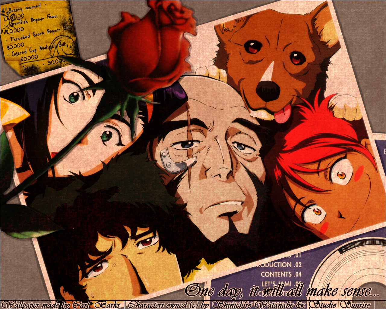 Gundam Wing collage art