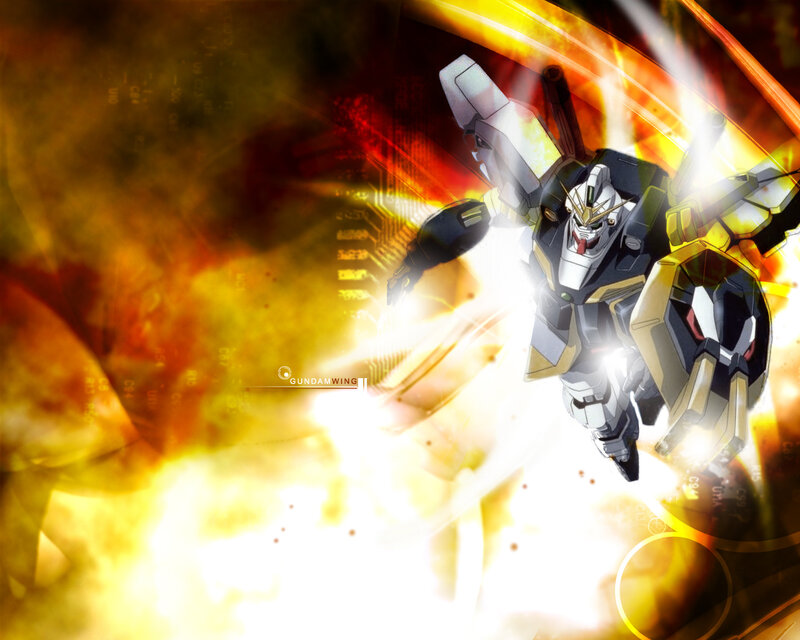 Gundam Wing in action