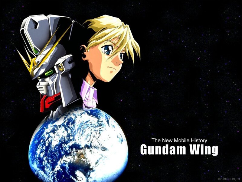 Gundam Wing promotional art