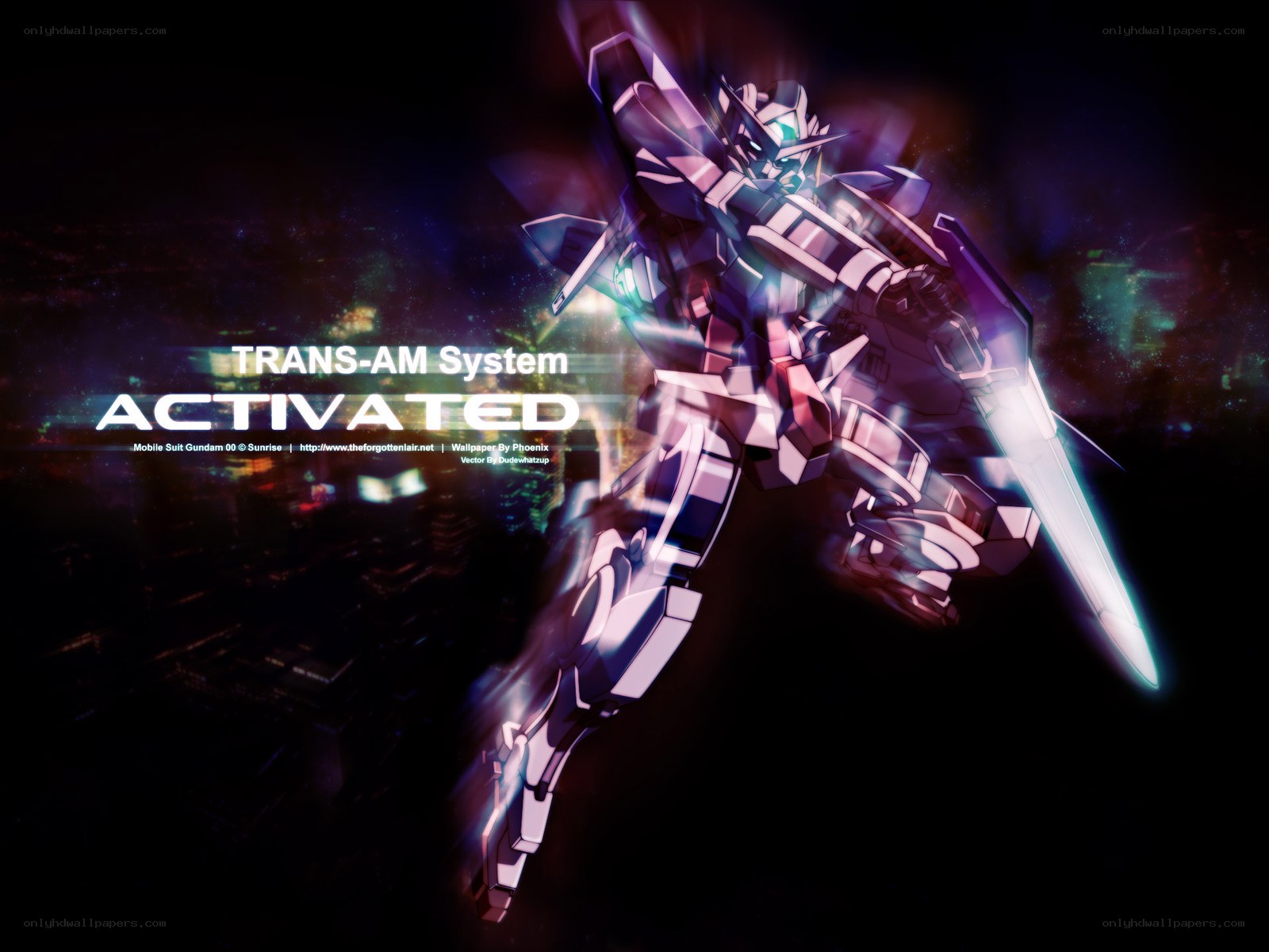Gundam with Trans-Am System