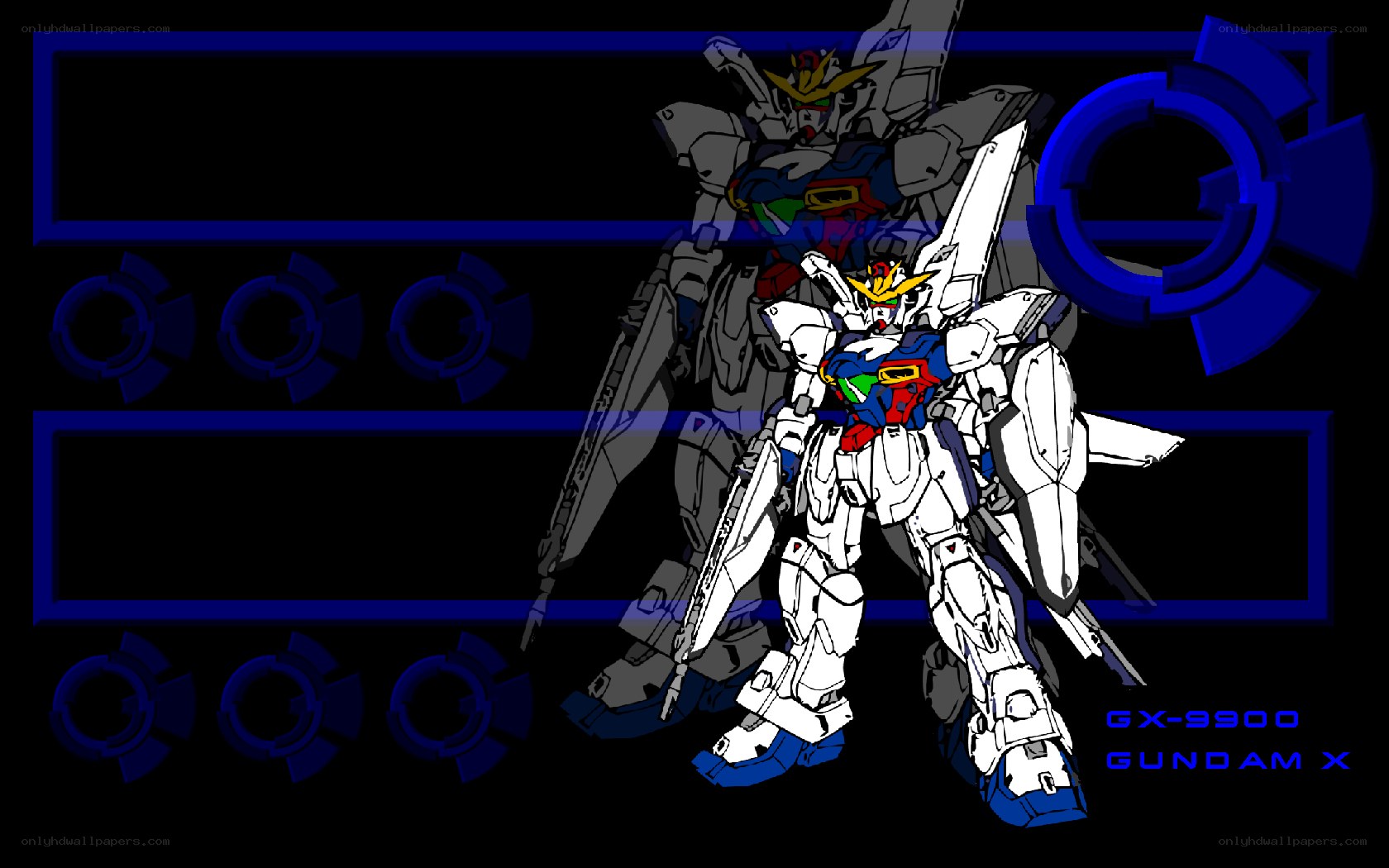 Gundam X mecha illustration