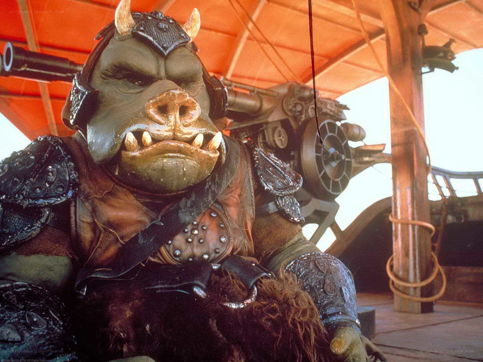Gungan character from Star Wars