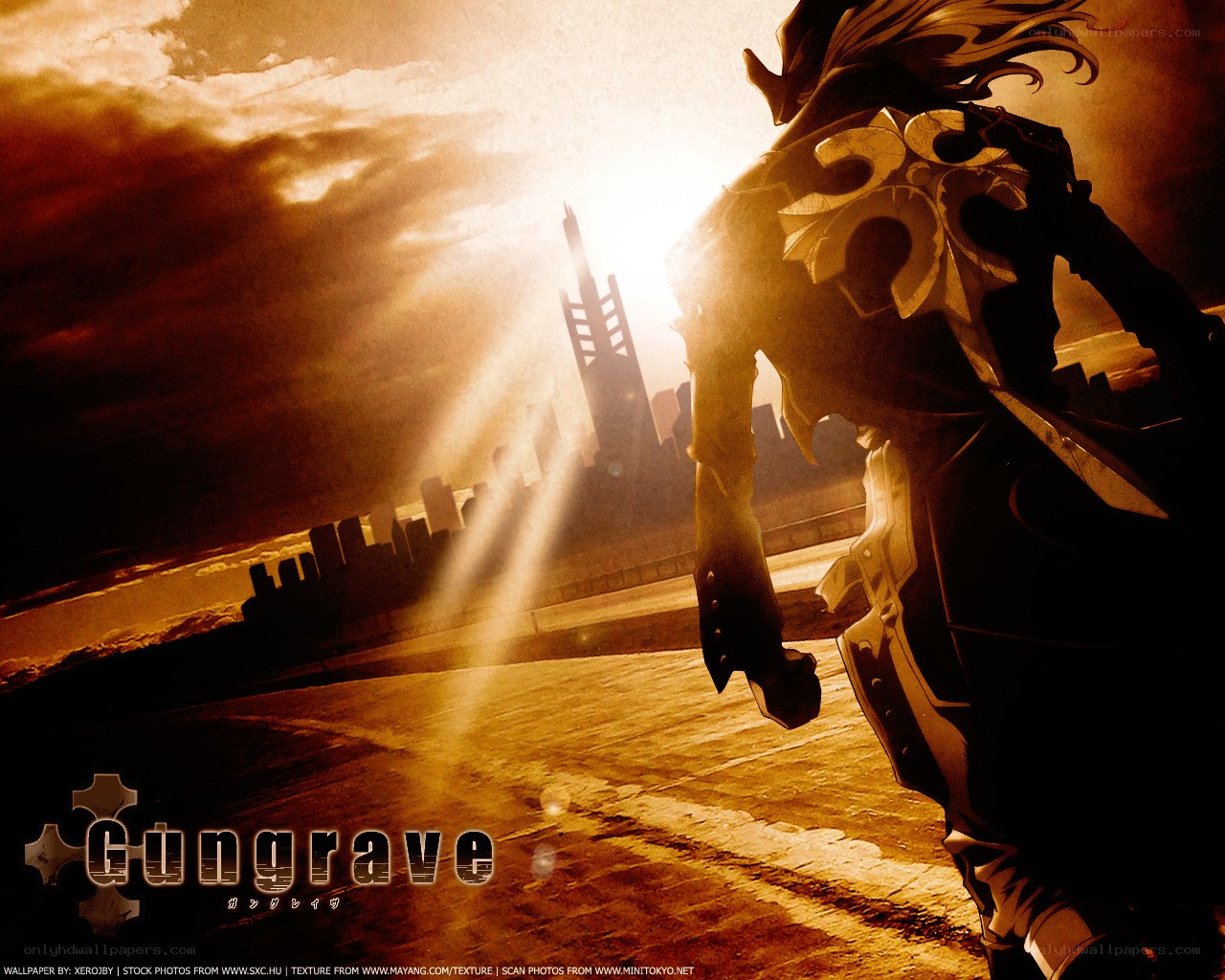 Gungnir anime character wallpaper