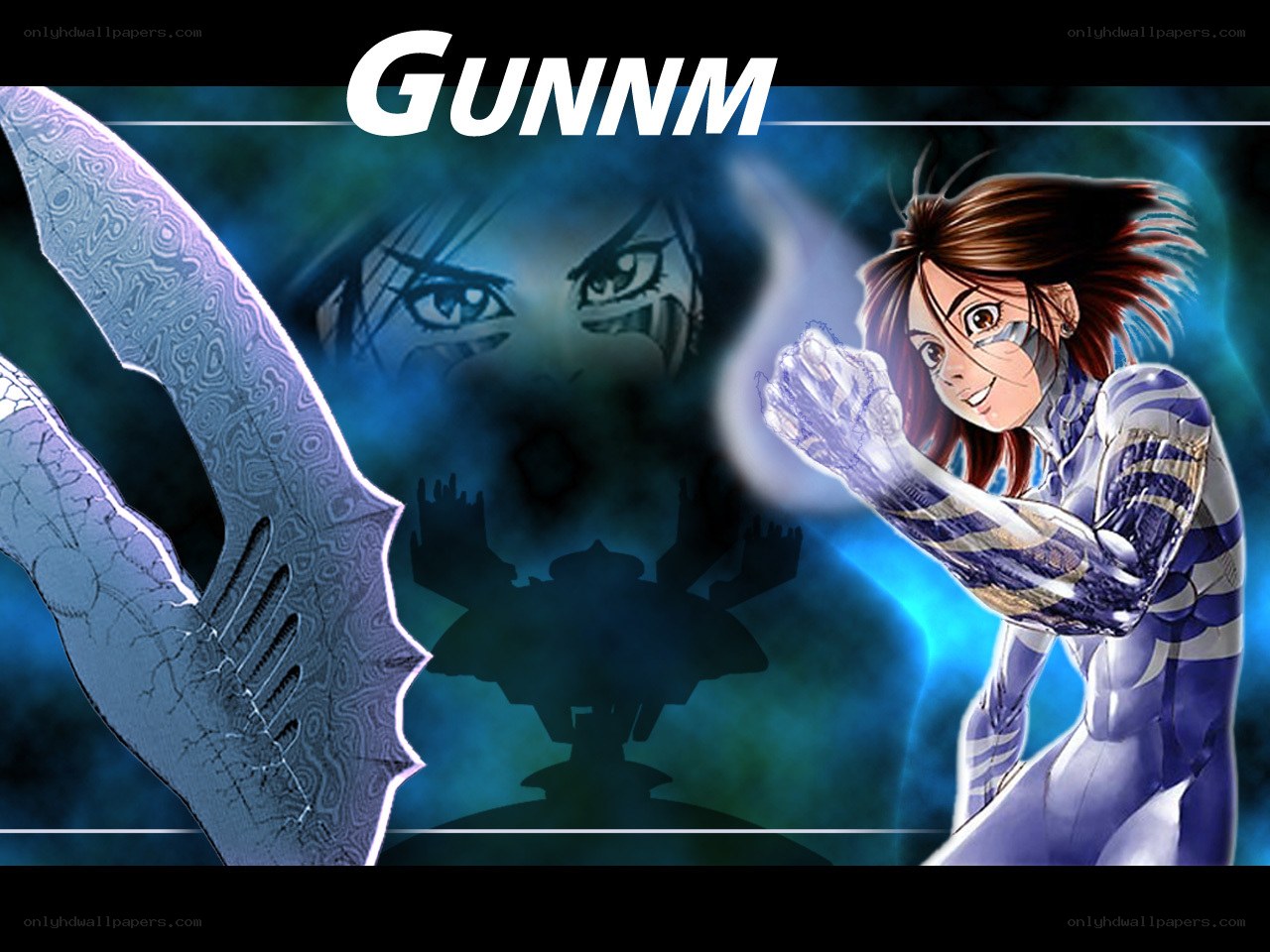 Gunnm character art
