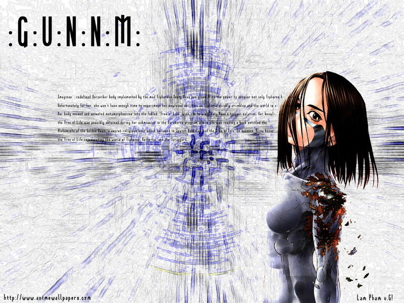 Gunnm character artwork