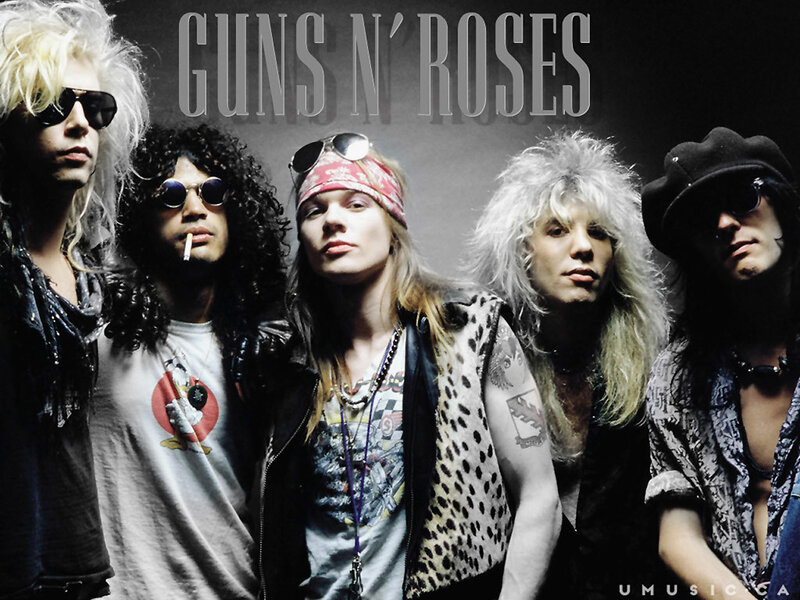Guns N' Roses band photo