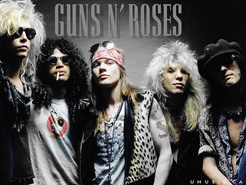 Guns N' Roses band photo