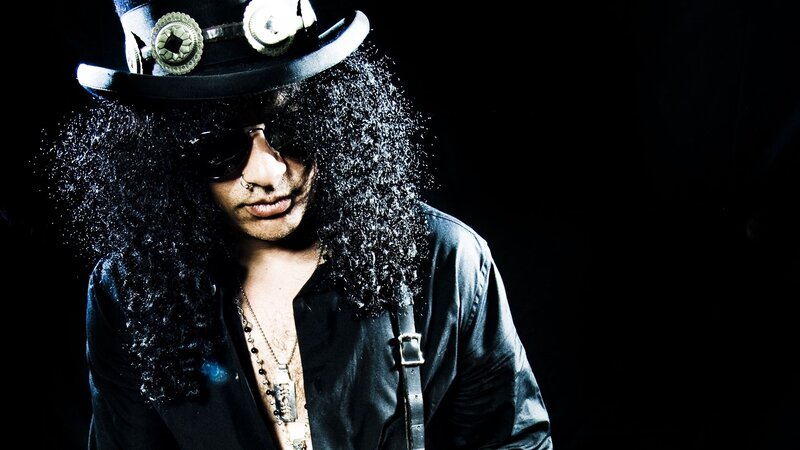 Guns N' Roses guitarist portrait