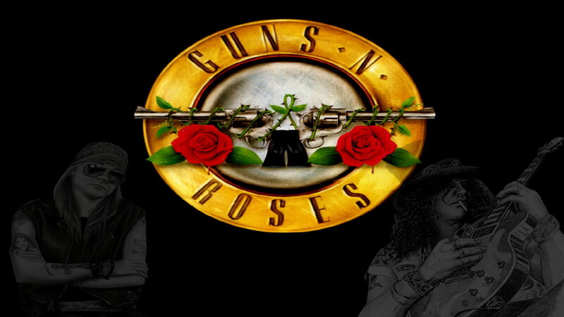 Guns N' Roses Logo — Black