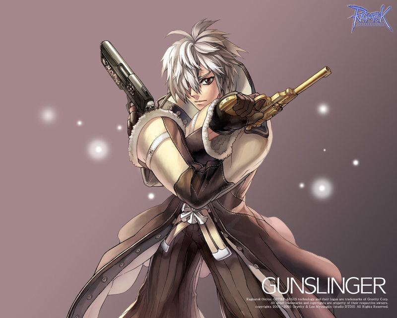 Gunslinger character art