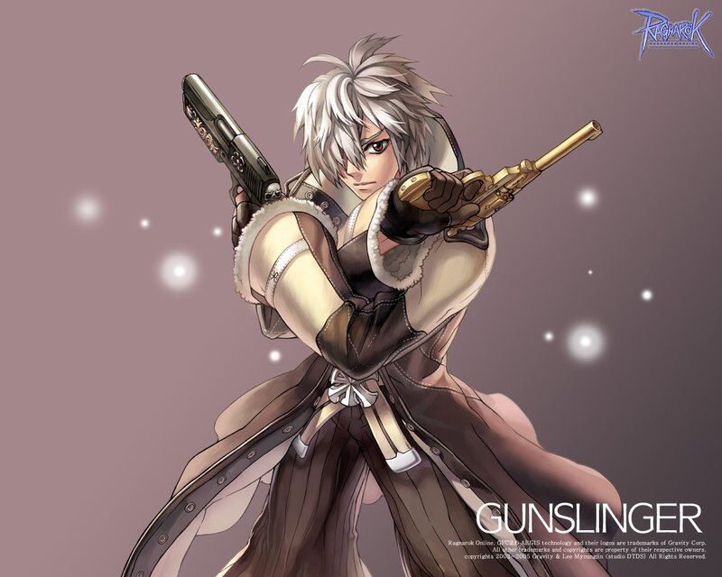 Gunslinger character art
