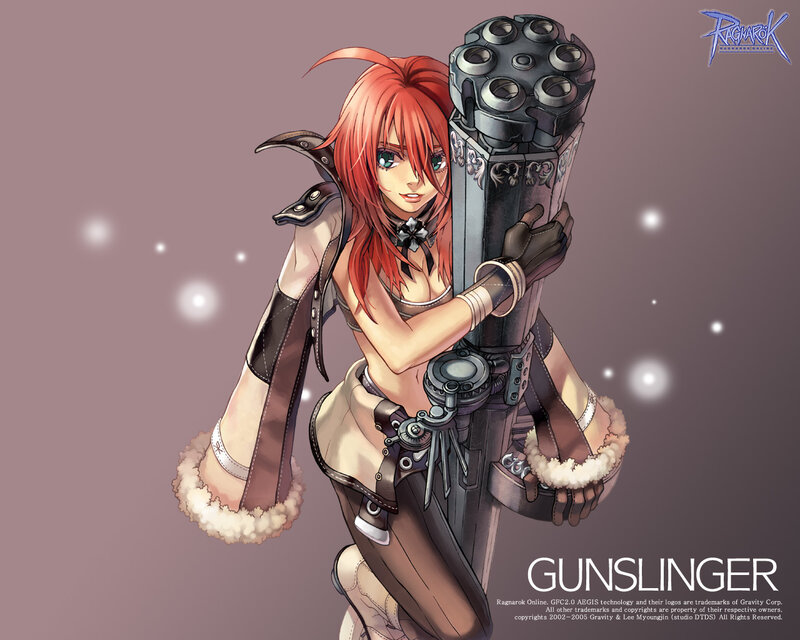 Gunslinger character art