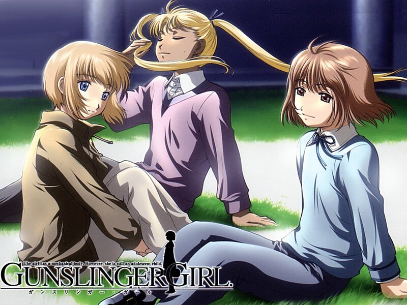Gunslinger Girl anime scene